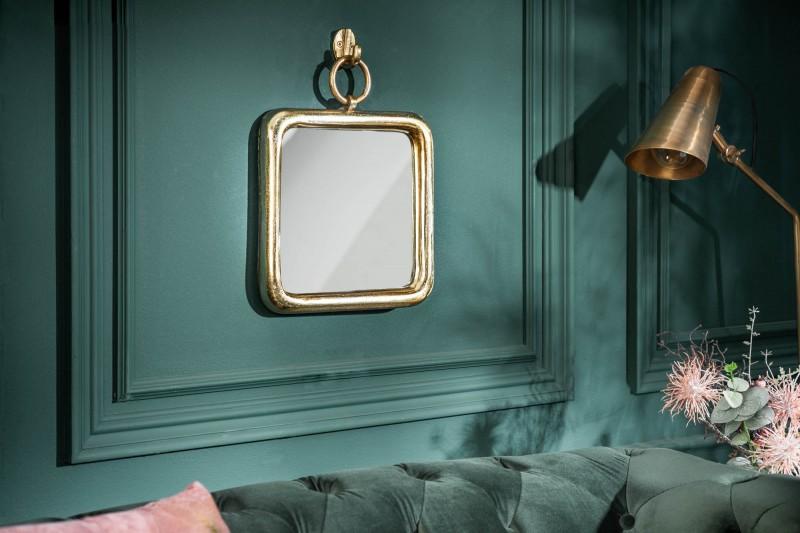 Elegantné nástenné zrkadlo PORTRAIT 35 cm, zlaté