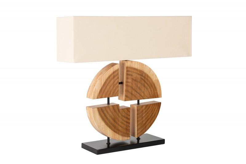 Dizajnová stolová lampa ORGANIC ARTWORK 80 cm béžová