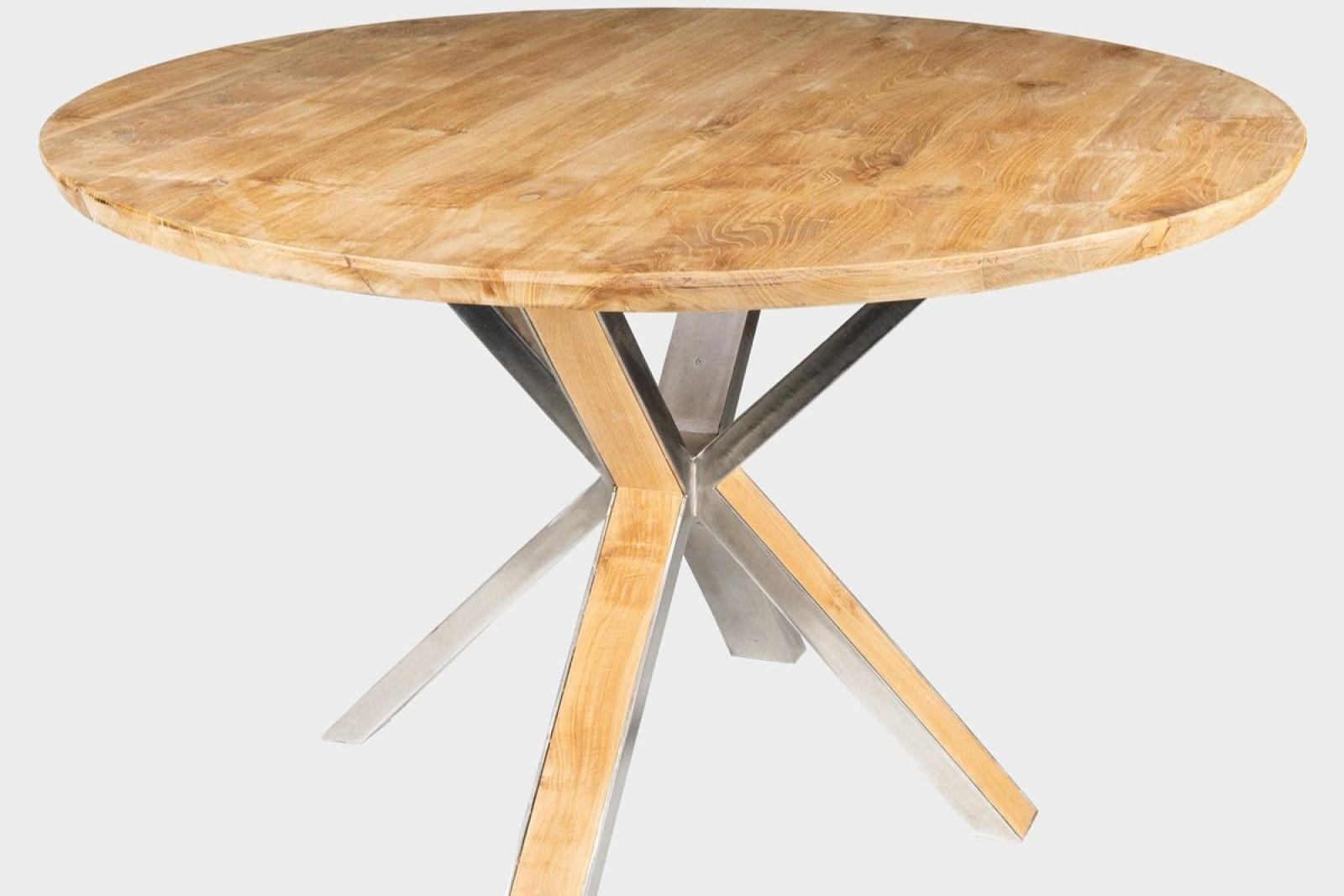 Jedálenský stôl RECYCLE 135 cm recyklovaný teak, prírodný