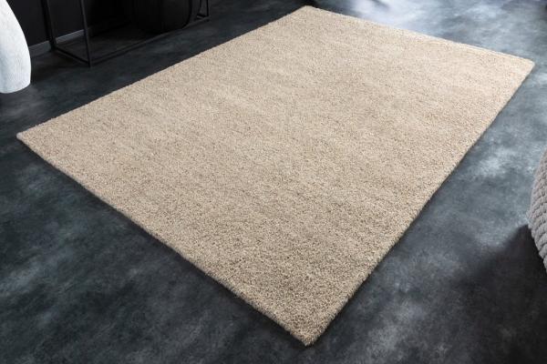 Ručne tkaný koberec WOOL 230x160 cm, béžový, bavlna