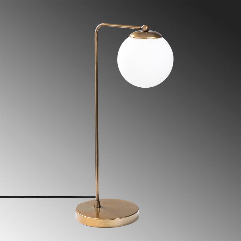 Elegantná stolová lampa DAISY 55 cm, matná, zlatá