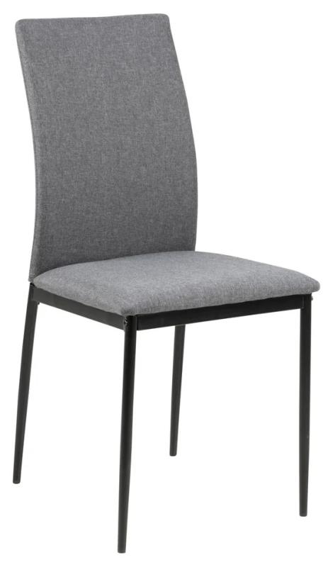 Dizajnová stolička DEMINA, šedá