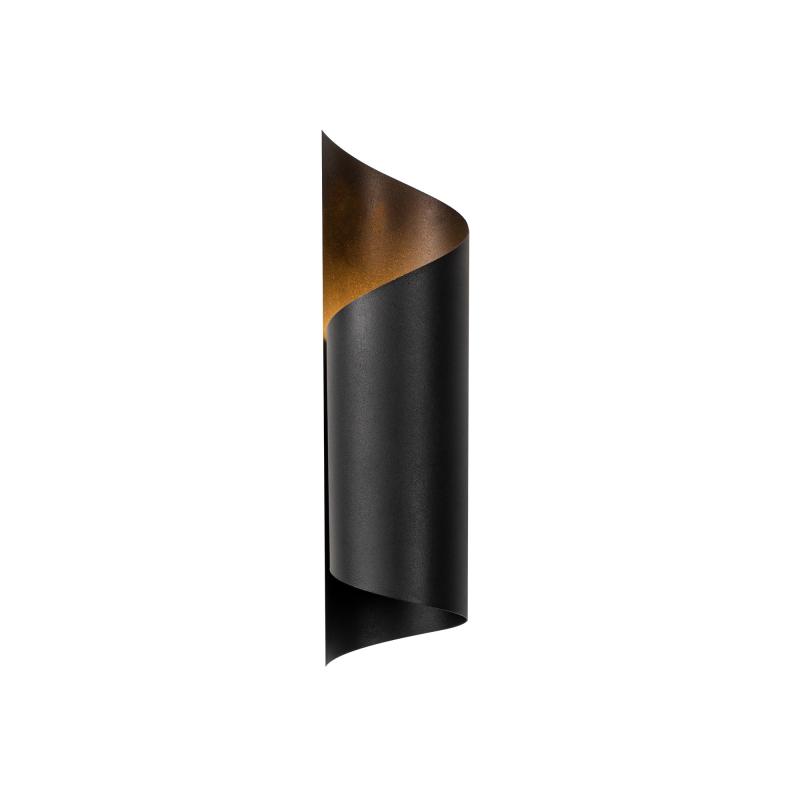 Elegantné nástenné svietidlo SIVANI - MR 35 cm, matné zlaté, čierne