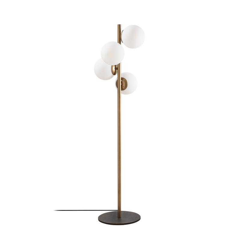 Elegantná stojanová lampa FAZE 130 cm, matná zlatá