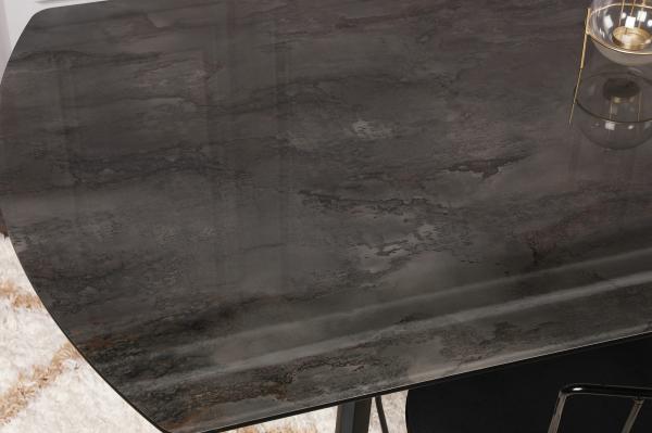 Elegantný jedálenský stôl ARES 180 cm, MDF, mramor