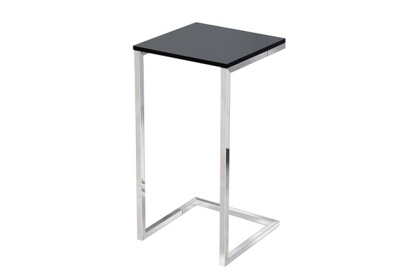 Dizajnový príručný stolík SIMPLY CLEVER 30 cm, čierny