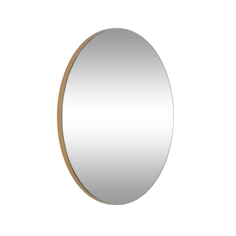 Okrúhle zrkadlo GOLD 60 cm, matné, zlaté