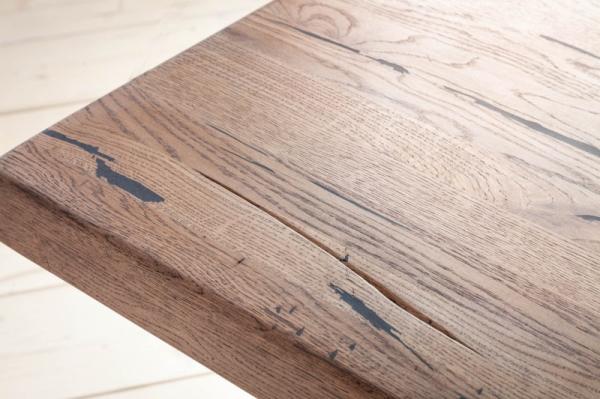 Masívny jedálenský stôl THOR 240 cm divoký dub