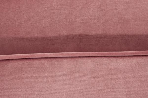 Elegantná rohová pohovka COZY VELVET 260 cm ružová zamat