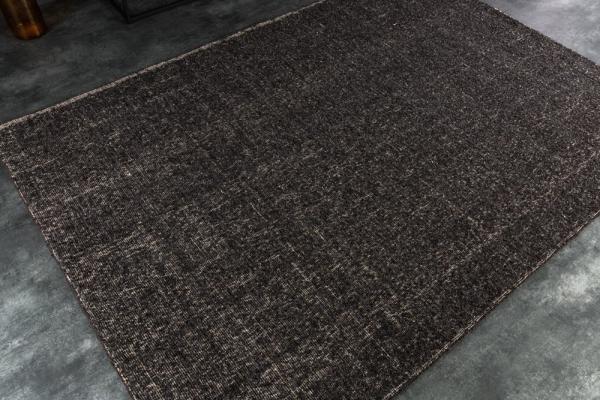 Ručne tkaný koberec WOOL 230x160 cm, tmavošedý, bavlna