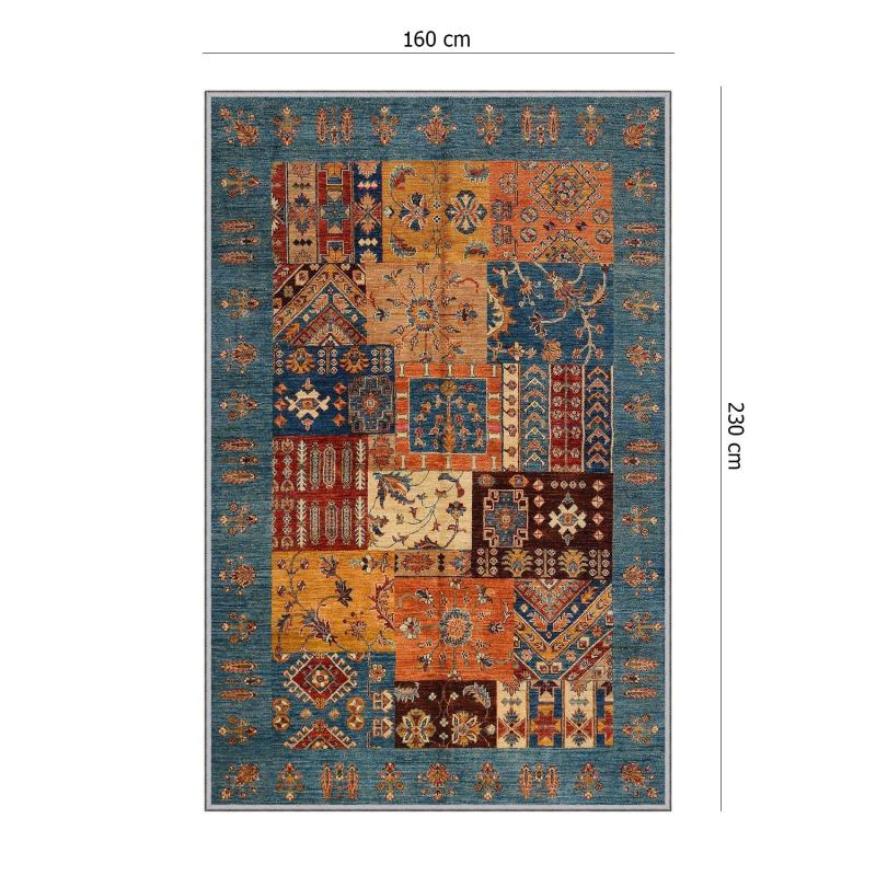 Moderný koberec EEXFAB 160 x 230 cm, multicolor