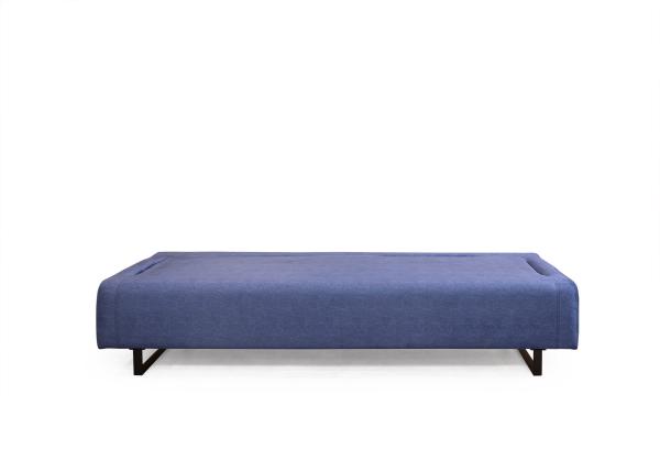 Elegantná 3-miestna pohovka INFINITELY 220 cm, modrá, tkanina