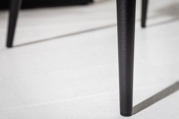 Priemyselná konzolová stolička MODENA II svetlošedá s ozdobným prešívaním