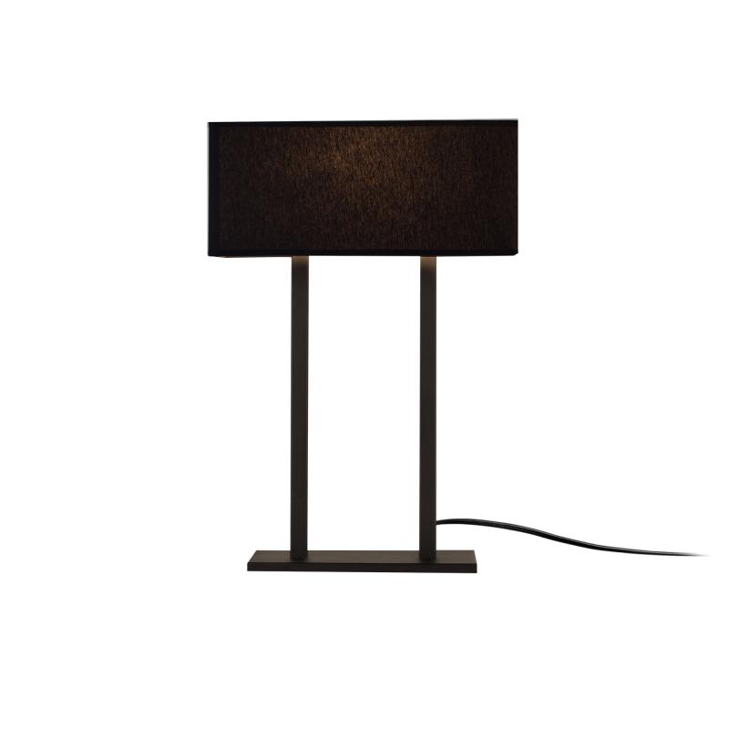 Priemyselná stolová lampa SALIHINI 52 cm, čierna