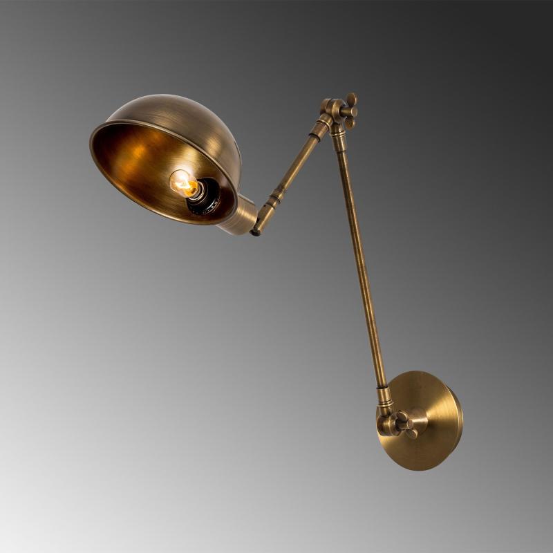 Elegantné nástenné svietidlo SIVANI - MR 50 cm, matné zlaté
