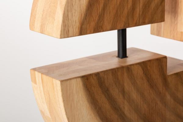 Dizajnová stolová lampa ORGANIC ARTWORK 80 cm béžová