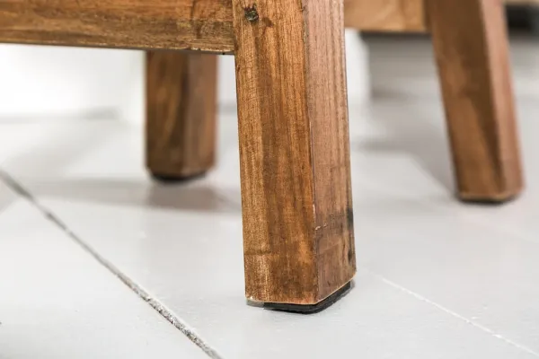 Masívna stolička HEMINGWAY 50 cm prírodná, mahagónové drevo