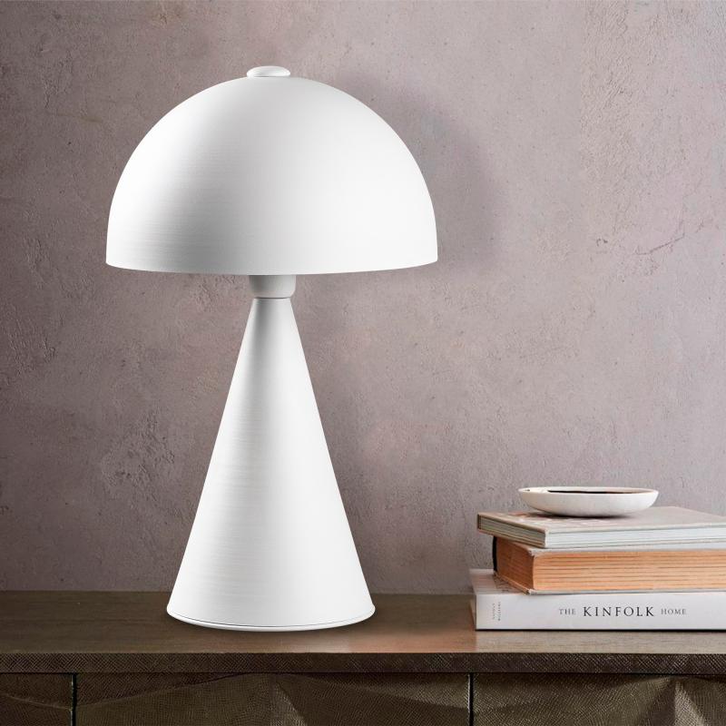 Elegantná stolová lampa DODO 52 cm, biela