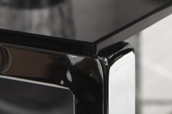 Exkluzívny dizajnový rohový stôl BIG DEAL 180 cm čierny