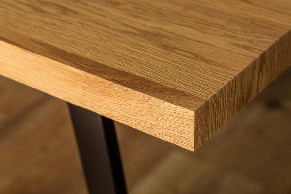 Dizajnový jedálenský stôl LOFT 140 cm dub, prírodný
