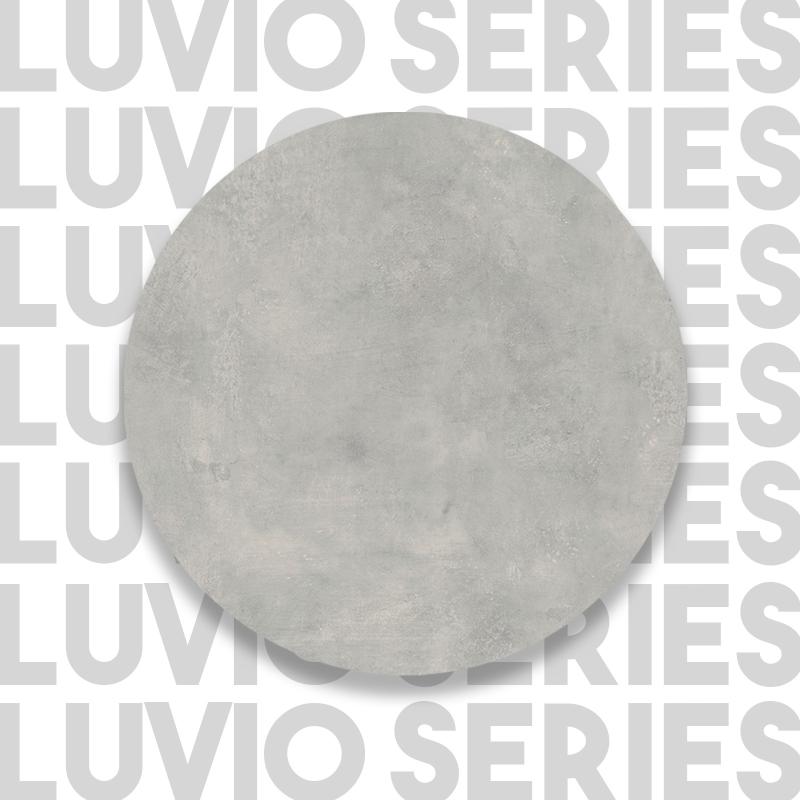 Elegantný nočný stolík LUVIO 32 cm, MDF, šedý