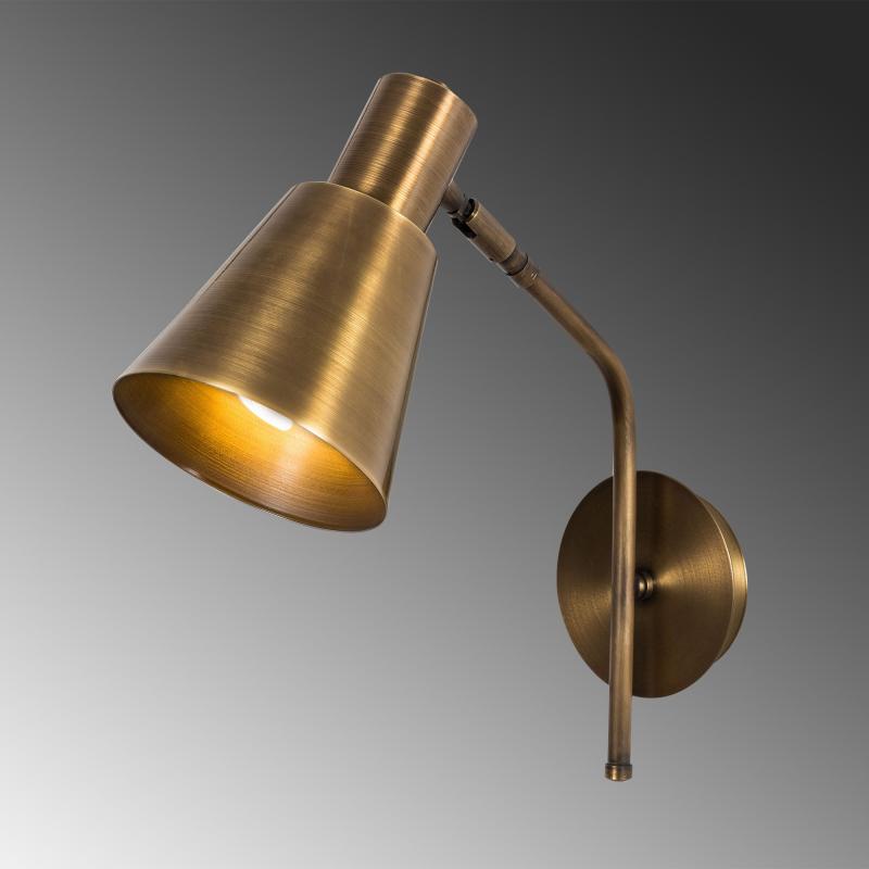 Elegantné nástenné svietidlo SIVANI - MR 36 cm, matné zlaté
