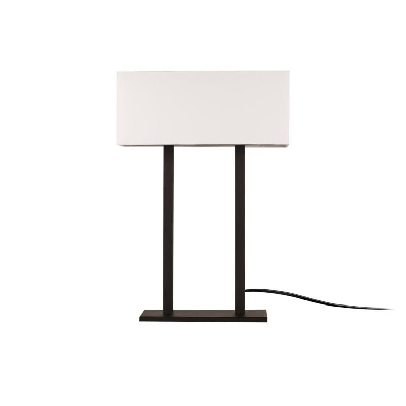 Priemyselná stolová lampa SALIHINI 52 cm, biela