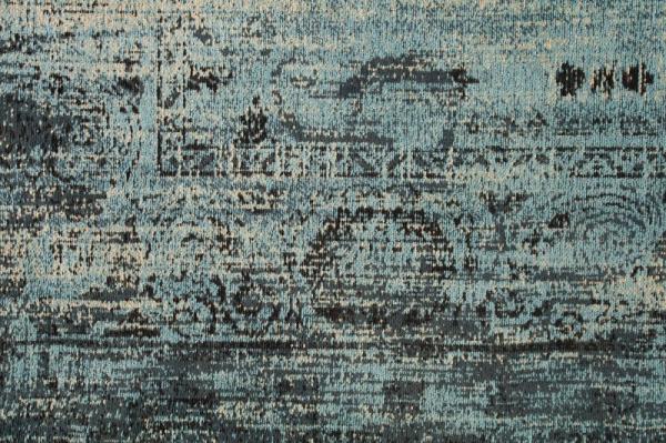 Vintage bavlnený koberec MARRAKESCH 240 x 160 cm, staromodrý