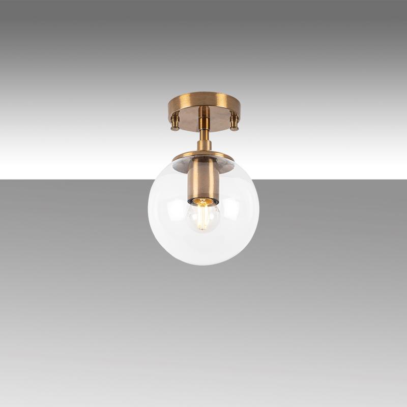 Elegantné svietidlo ATMACA 15 cm, matné, zlaté