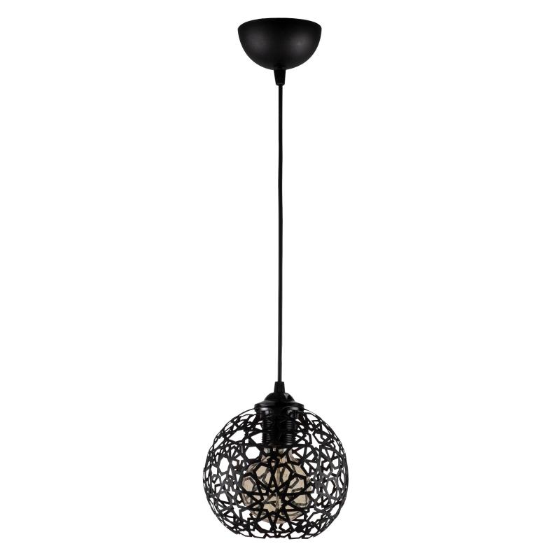 Elegantné závesné svietidlo FELLINI 17 cm, čierne