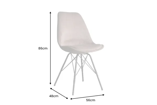 Dizajnová stolička SCANDINAVIA MEISTERSTÜCK, hnedá, menšester