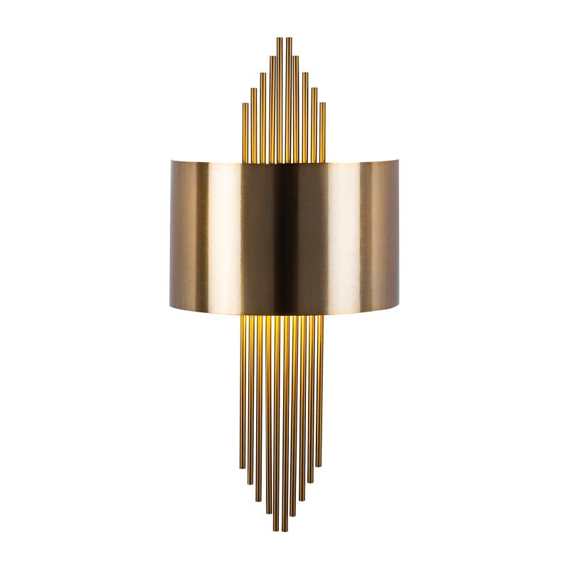 Dizajnové nástenné svietidlo CANDLE 75 cm, zlaté