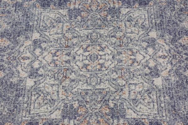 Orientálny bavlnený koberec OLD MARRAKESH 230x160 cm, modrý, bavlna