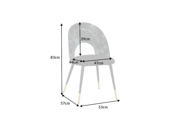 Dizajnová stolička PRÊT-À-PORTER čierna, zamat