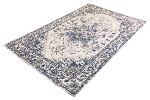 Orientálny bavlnený koberec OLD MARRAKESCH 230 x 160 cm, béžovo, šedomodrý