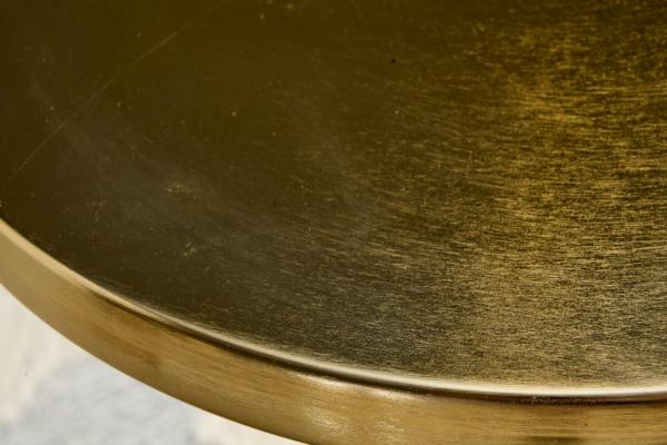Dizajnový príručný stolík ABSTRACT 60 cm, zlatý