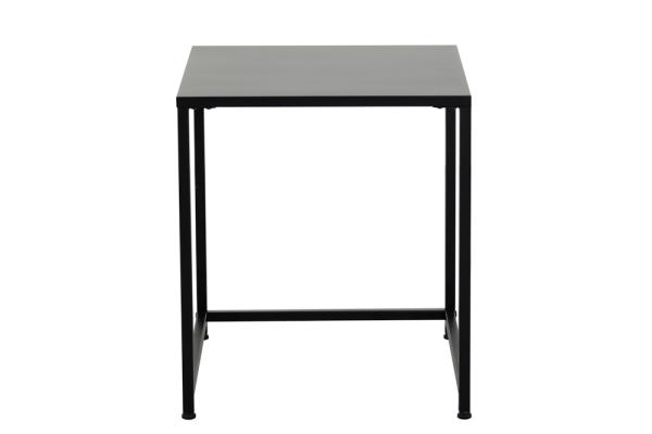 Príručný stolík DURA STEEL 40 cm, čierny