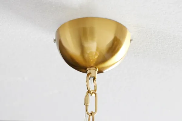 Moderné dizajnové svietidlo INFINITY HOME 63 cm zlaté