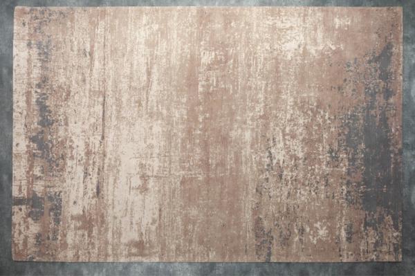 Vintage bavlnený koberec MODERN ART 350 x 240 cm, šedo béžový