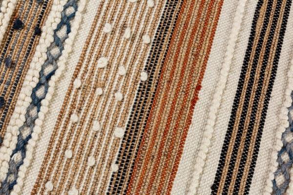 Ručne tkaný koberec INKA 230x160 cm, viacfarebný, bavlna