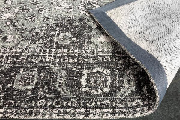 Orientálny bavlnený koberec OLD MARRAKESCH 230 x 160 cm, šedý