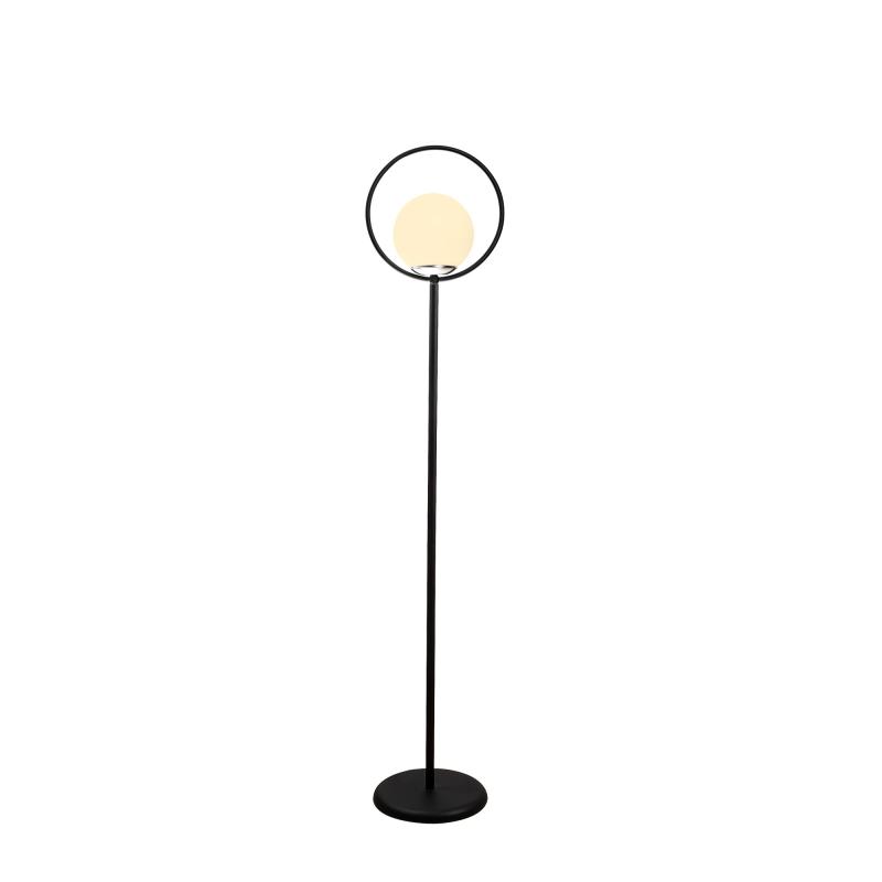 Elegantná stojanová lampa LIK 155 cm, čierna