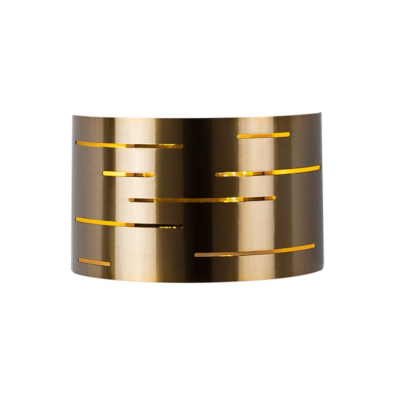 Dizajnové nástenné svietidlo CANDLE 35 cm, zlaté
