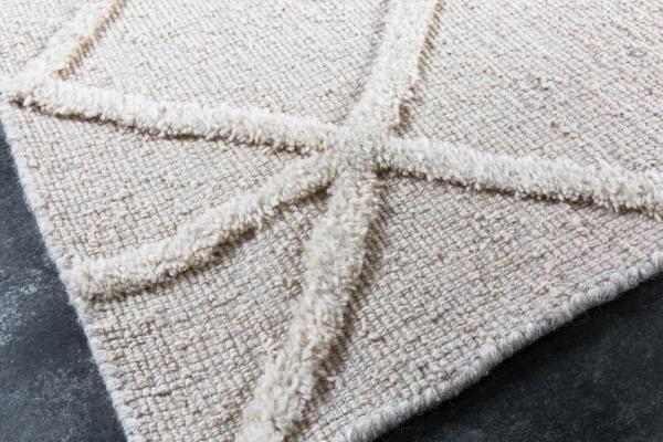 Ručne tkaný koberec s krátkym vlasom ABSTRACT 230x160 cm, bavlna