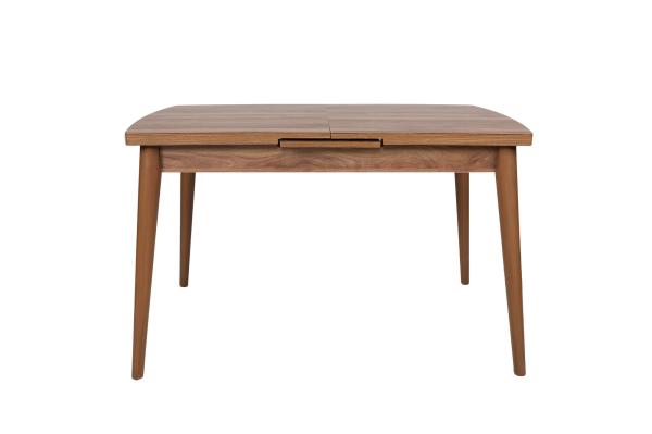 Jedálenský stôl rozkladací INCI 130-160 cm, MDF, hnedý