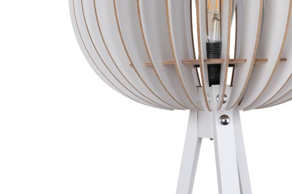 Elegantná stojanová lampa FLOOR 140 cm, biela