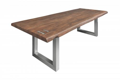 Masívny jedálenský stôl MAMMUT ARTWORK 200 cm akácia