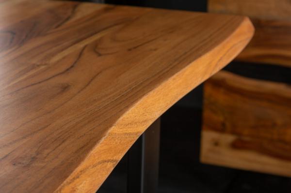 Masívny jedálenský stôl MAMMUT 180 cm akácia, prírodný