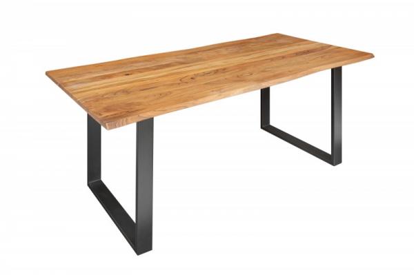Masívny jedálenský stôl MAMMUT 180 cm akácia, prírodný