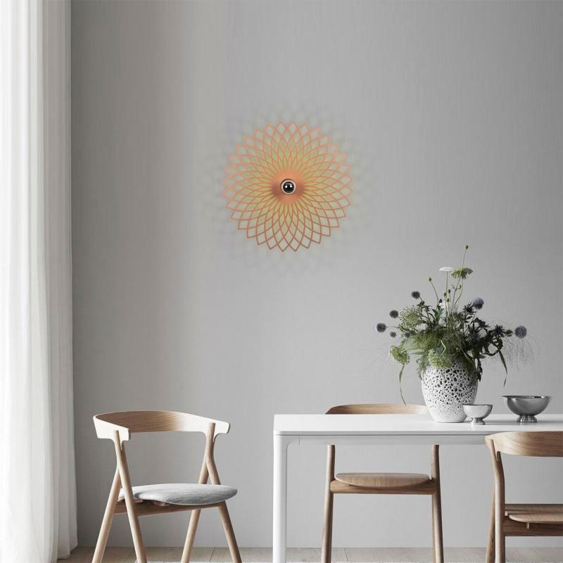Elegantná nástenná lampa FELLINI 50 cm, medená
